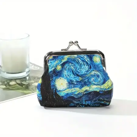 Peněženka na mince Van gogh Hvězdná noc